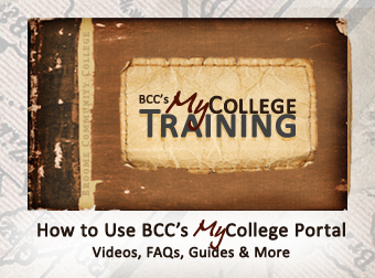 BCC's MyCollege Training - Videos, FAQs, Guides & More